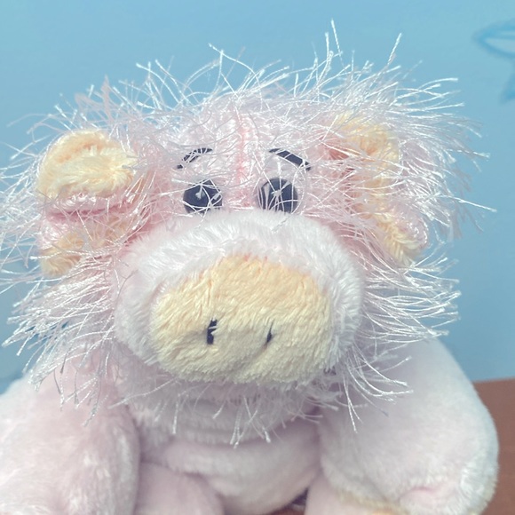 Ganz Webkinz Pink and Cream Pig HM002 Virtual Pet Plush Cute Stuffed Toy Kid's ! - Picture 4 of 12